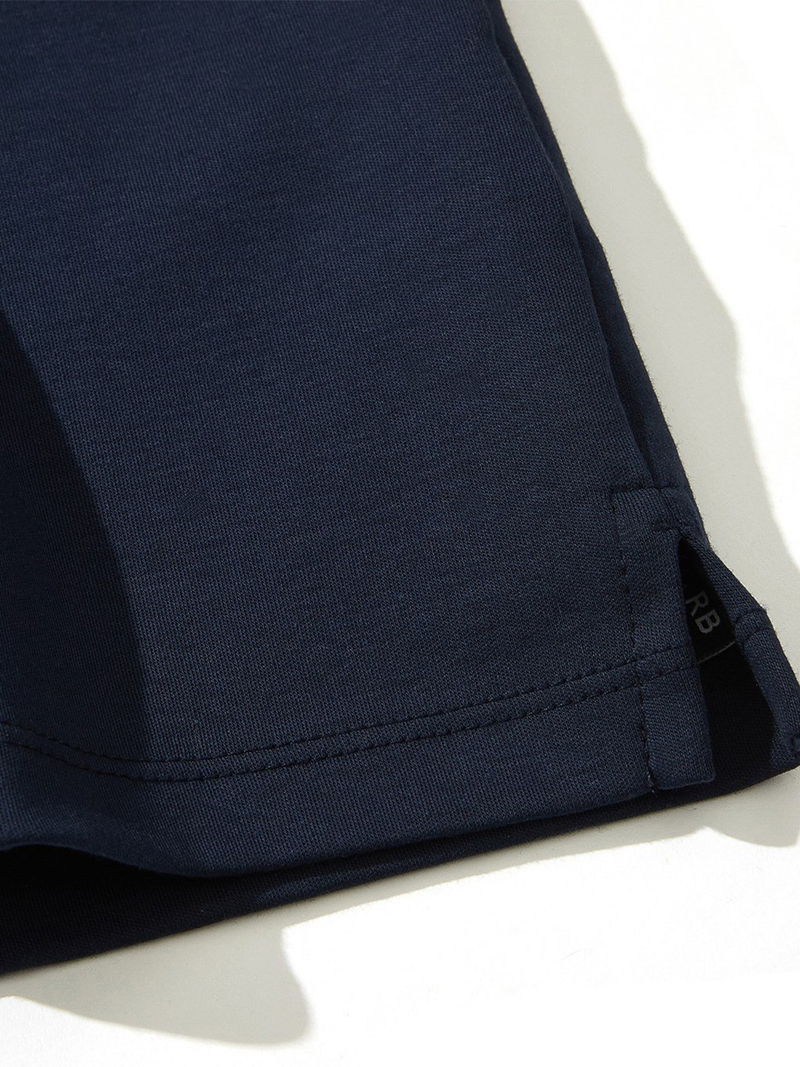 Short Sleeve V in Blue Nite